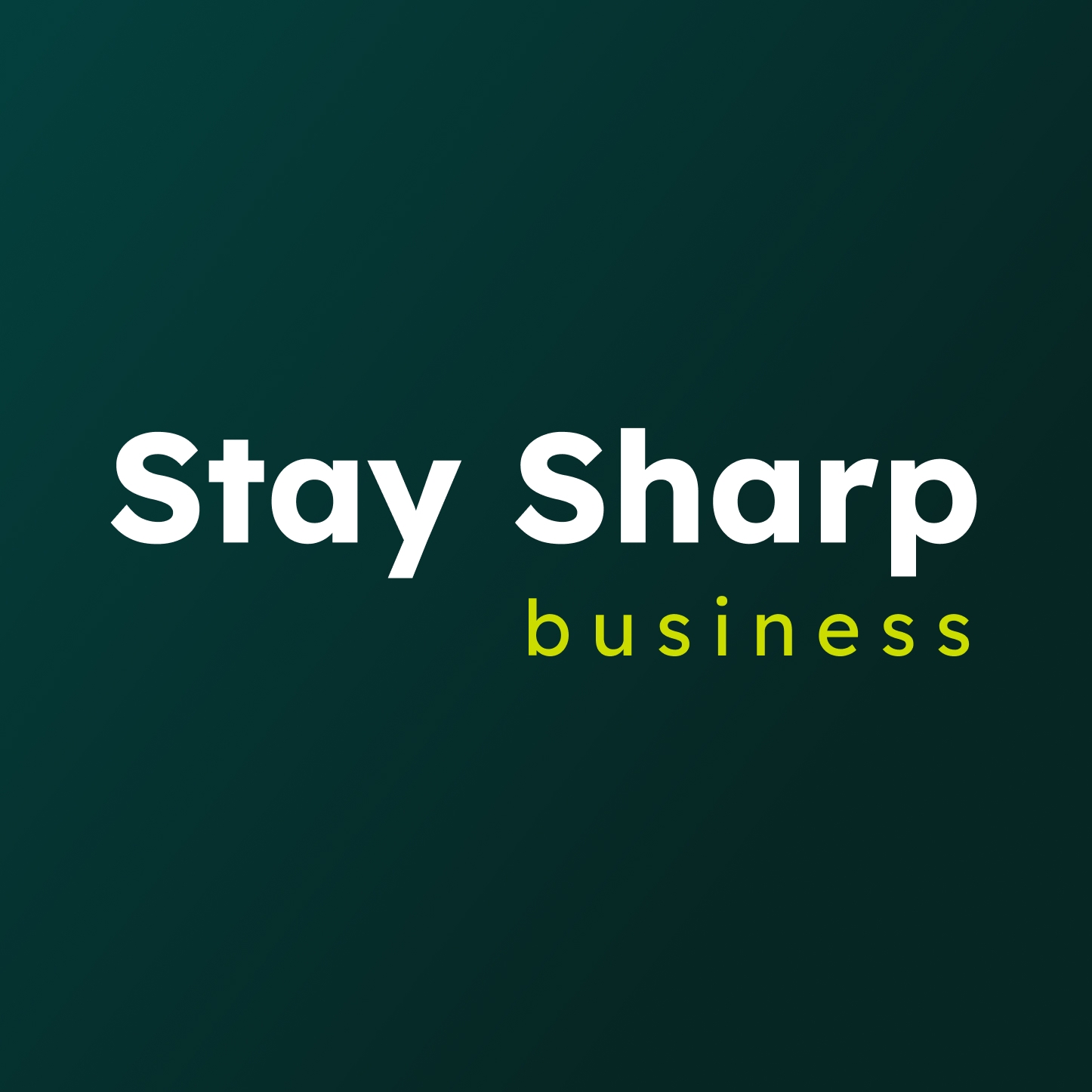 Stay Sharp business  logo